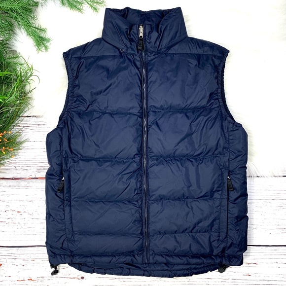 🚫SOLD! NWOT |•GAP•| Reversible Down Puffer Vest • Vintage + Athletic Looks - Picture 3 of 16